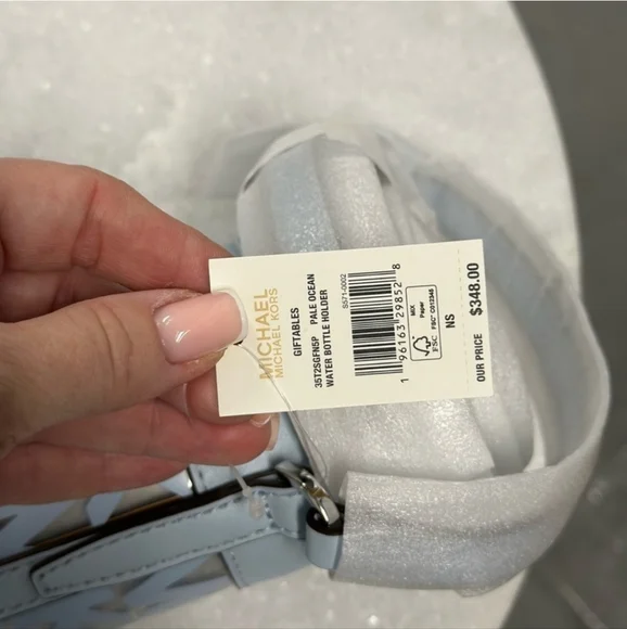 MICHAEL MICHAEL KORS GIFT ABLES35T2SGFN5P PALE OCEAN WATER BOTTLE HOLDER
